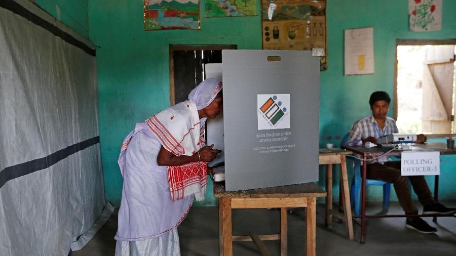 Terbesar di Dunia, Seperti Ini Suasana Pemilu India