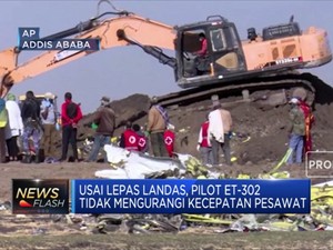 Data Boeing Terungkap Pasca-Jatuhnya Ethiopian Airline