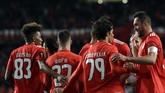 Joao Felix menjadi salah satu pemain muda Benfica yang masih berusia di bawah 20 tahun. (AP Photo/Armando Franca)