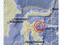 Peringatan Dini Tsunami di Sulteng Berakhir