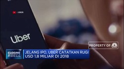 Jelang IPO, Uber Merugi USD 1,8 M