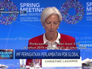 IMF Peringatkan Perlambatan PDB Global