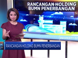 Begini Rancangan Pembentukan Holding Penerbangan