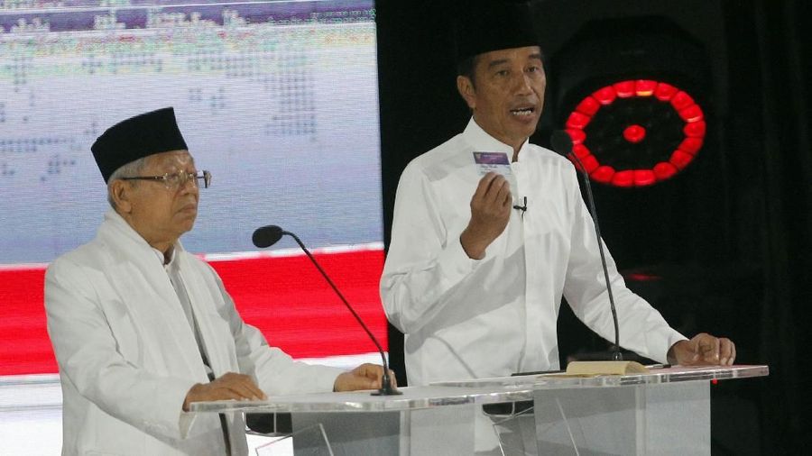 Calon Wakil Presiden pasangan nomor urut 01 Ma'ruf Amin akan terus melanjutkan pembangunan di bidang infrastruktur dan sumber daya manusia.