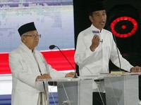 Tutup Debat, Maruf Amin Lanjutkan Pembangunan Infrastruktur