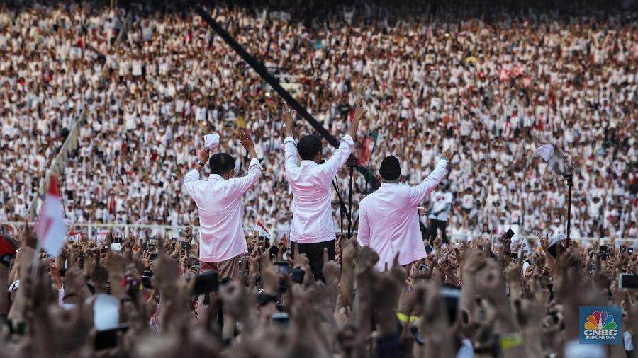 Akhir pekan ini tiba giliran Paslon 01 Jokowi - Mar'uf Amin menggelar Kampanye Akbar di Stadion Utama Gelora Bung Karno Jakarta.