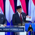 Ini Gaya Prabowo-Sandi Menutup Debat