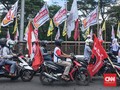 Konvoi dan Kemacetan Tol Dalam Kota di Kampanye Akbar Jokowi