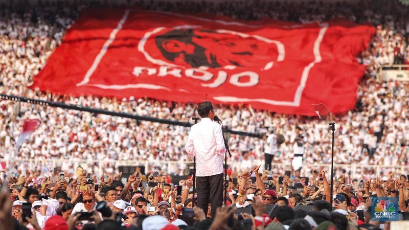 Akhir pekan ini tiba giliran Paslon 01 Jokowi - Mar'uf Amin menggelar Kampanye Akbar di Stadion Utama Gelora Bung Karno Jakarta.