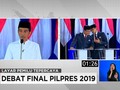 VIDEO: Jokowi Bahas e-Sport, Prabowo Fokus Kebutuhan Pangan