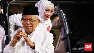 Ma'ruf Amin: Ironis, Lahan RI Subur tapi Impor Pangan