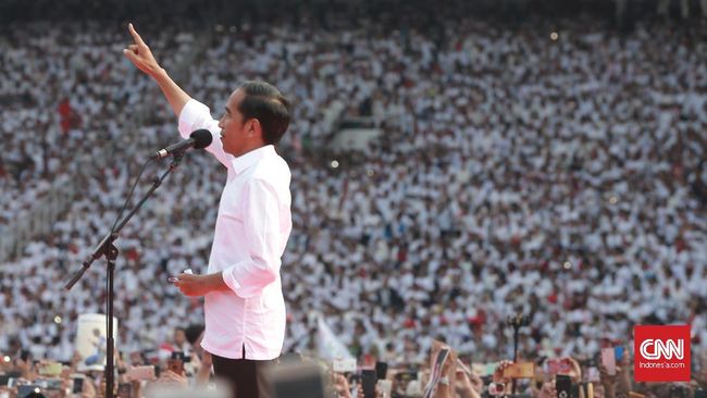 Kampanye Akbar Jokowi di GBK: Indonesia Tidak Akan Bubar