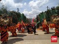 Puluhan Reog Ponorogo Ikut Kampanye Akbar Jokowi di GBK