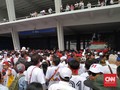 Stadion GBK Penuh, Massa Jokowi Masih Tertahan di Luar