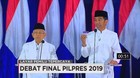 VIDEO: Visi & Misi Debat Final Capres-Cawapres 2019 (1/6)
