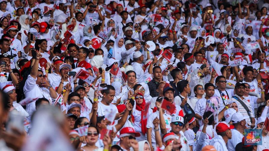 Akhir pekan ini tiba giliran Paslon 01 Jokowi - Mar'uf Amin menggelar Kampanye Akbar di Stadion Utama Gelora Bung Karno Jakarta.