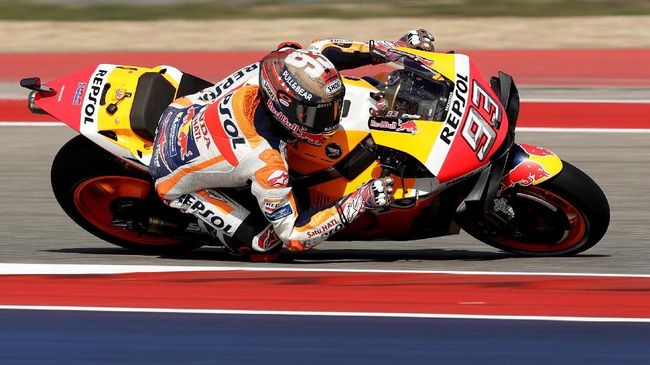 Marquez Jatuh dan Kesialan Honda di MotoGP Amerika