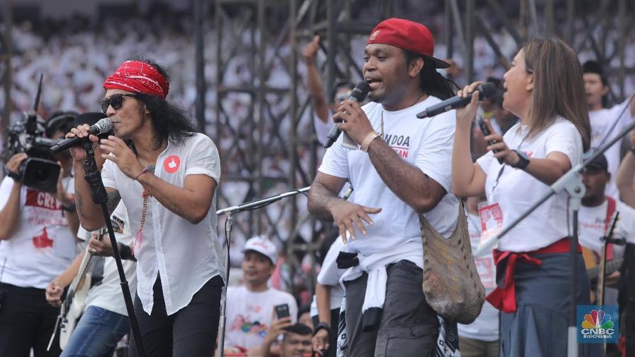 Akhir pekan ini tiba giliran Paslon 01 Jokowi - Mar'uf Amin menggelar Kampanye Akbar di Stadion Utama Gelora Bung Karno Jakarta.