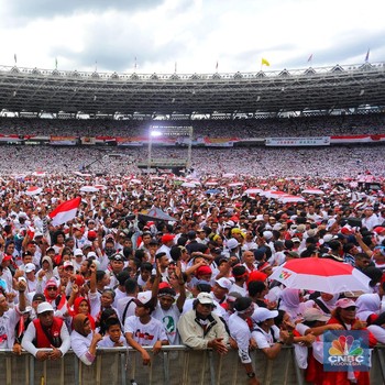 Mengintip Keriuhan Kampanye Akbar Jokowi-Ma'ruf Amin di GBK