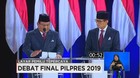 VIDEO: Closing Statement Jokowi-Maruf Vs Prabowo-Sandi (6/6)