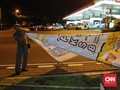 Spanduk Kampanye Masih Terpasang di Sejumlah Titik di Jakarta