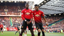 FOTO: Pogba Antar Man United Geser Arsenal di Liga Inggris