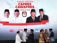 Real Count KPU Pukul 21:00 WIB, Suara Prabowo-Sandi 44,16%