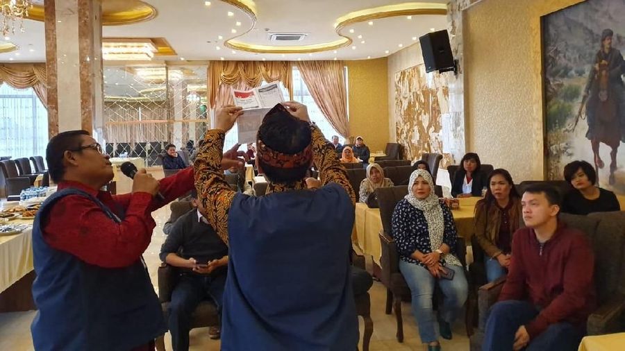 Pasangan calon presiden dan wakil presiden nomor urut 01 Joko Widodo dan Ma'ruf Amin meraup mayoritas suara dalam pemilu luar negeri di Irak.