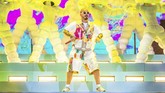 Di hari kedua, Sabtu 13 April, musisi J Balvin menjadi penampil utama dan membawa panggung penuh warna. (Amy Harris/Invision/AP)