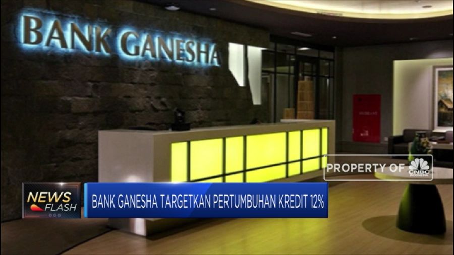 Bank Ganesha Taregetkan Pertumbuhan Kredit 12% (CNBC Indonesia TV)