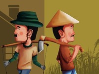 Mirisnya, Upah Riil Buruh Tani dan Buruh Bangunan Turun
