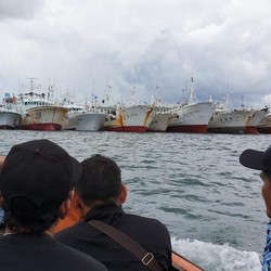 Di Fiji, Pemilih Nyoblos Pemilu 2019 di Tengah Laut