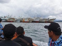 Di Fiji, Pemilih Nyoblos Pemilu 2019 di Tengah Laut
