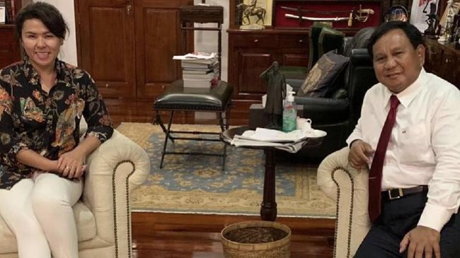 Adik Kandung Ahok Temui Prabowo