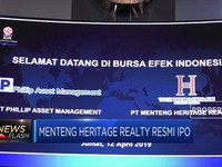 Menteng Heritage Realty Resmi Melantai di Bursa Efek