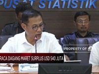 Mantap! Neraca Dagang Maret 2019 Surplus USD 540 Juta