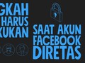 INFOGRAFIS: Langkah yang Dilakukan Saat Akun Facebook Diretas