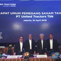 United Tractors Bagi Dividen Rp 4,45 T