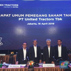 United Tractors Bagi Dividen Rp 4,45 T