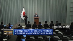 Jepang Siap Bantu Perancis Bangun Lagi Notre-Dame Paris