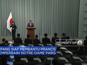 Jepang Siap Bantu Perancis Bangun Lagi Notre-Dame Paris