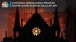 Melihat Dahsyatnya Kebakaran Katedral Notre-Dame Paris