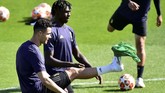 Cristiano Ronaldo dipastikan dalam kondisi terbaik untuk melawan Ajax Amsterdam setelah diistirahatkan saat Juventus dikalahkan SPAL, akhir pekan lalu. (REUTERS/Massimo Pinca)