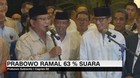 VIDEO: Prabowo Ramal 63 % Suara di Pilpres 2019