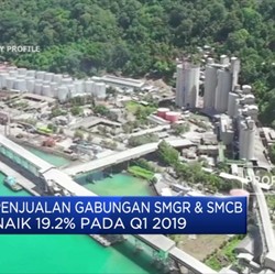 Penjualan Gabungan SMGR & SMCB Naik 19,24% pada Q1-2019