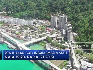 Penjualan Gabungan SMGR & SMCB Naik 19,24% pada Q1-2019