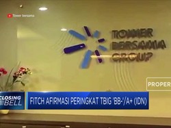 Fitch Afirmasi Peringkat TBIG 'BB-'/A+ (IDN)