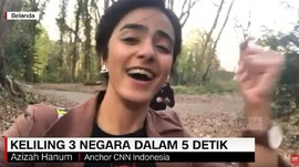 VIDEO: Asyik, Keliling 3 Negara dalam Waktu 5 Detik