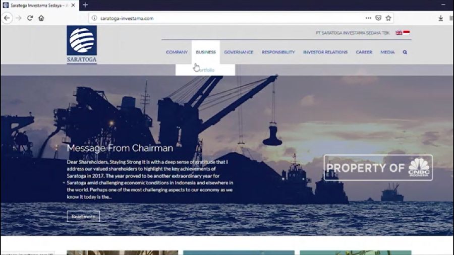 Buyback Saham, Saratoga Anggarkan Rp 110 Miliar (CNBC Indonesia TV)