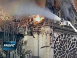 Kebakaran Dahsyat Runtuhkan Menara & Atap Katedral Notre-Dame